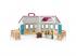 Schleich: Horse Club - Szétnyitható istálló lovakkal játékszett (42703)