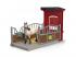 Schleich: Farm World - Istálló box Mustang ló figurával játékszett (42724)