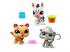 Littlest Pet Shop: Zebra, tigris, pávián 3db-os figura csomag - Country vibes 2. széria
