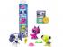 Littlest Pet Shop: 3db-os figura szett hengerben S3 többféle változatban 1db