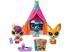 Littlest Pet Shop: Pizsama party 3db játékszett figurával