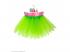 Csillogós tütü, zöld lány jelmez
