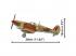 COBI: Supermarine Spitfire Mk. IXe repülőgép építőjáték (5764)