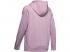 Rival Fleece Sportstyle Lc Sleeve Graphic Under Armour női pink színű training pulóver