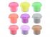 Playgo Playdough gyurma készlet, 9 neon színű - 9 x 56 g
