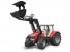 Massey Ferguson 7600 homlokrakodóval - Bruder
