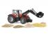 Massey Ferguson 7600 homlokrakodóval - Bruder