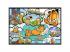 Garfield kalandjai 4x250 db-os puzzle - Trefl