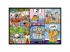 Garfield kalandjai 4x250 db-os puzzle - Trefl
