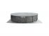 Intex Premium Frame Pool Set Prism Greywood Kerek Medence 457*1,22 létrával, szűrővel,takaróval
