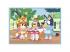 Bluey világa 4 az 1-ben 12-15-20-24 db-os puzzle - Trefl