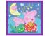 Peppa malac 3 az 1-ben 20-36-50 db-os puzzle - Trefl