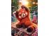 Bűbájos vörös panda 500 db-os Prémium plus quality puzzle - Trefl