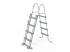 Bestway fémvázas medence szett, ovális, 6,10 x 3,66 x 1,22 m, 12V 3.8 m3/h szurovel, létrával, takaróval, talajtakaróval