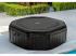 Jacuzzi DeLuxe HWS 800 4 fő részére 180 x 180 x 71 cm