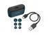 JVC HA-A9TA True Wireless Bluetooth kék fülhallgató