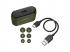 JVC HA-A9TG True Wireless Bluetooth military zöld fülhallgató