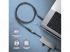 Axagon BUCM32-CF10AB 1m USB C fekete hosszabbító kábel