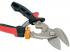 Fiskars PowerGear Aviation lemezvágó olló offset, bal