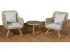 Bellico 3 részes rattan ülőgarnitúra 3 részes