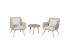 Bellico 3 részes rattan ülőgarnitúra 3 részes