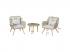Bellico 3 részes rattan ülőgarnitúra 3 részes