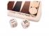 Bigjigs Backgammon társasjáték fából