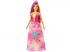 Barbie Dreamtopia: Hercegnő baba rózsaszín koronával - Mattel