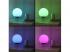 LED lámpatest , hordozható , asztali , gömb , 9.5W , RGB , CCT , dimmelhető , fekete , LUTEC CONNECT , GLOBE