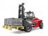 Bruder Linde HT160 targonca, raklappal