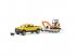Bruder Dodge RAM 2500 pickup autó, utánfutóval és mini kotrógéppel