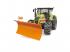 Bruder Claas Axion 950 traktor hólánccal és hóekével