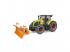 Bruder Claas Axion 950 traktor hólánccal és hóekével