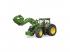 Bruder John Deere 7R 350 traktor homlokrakodóval