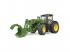 Bruder John Deere 7R 350 traktor homlokrakodóval