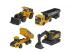 Majorette - Volvo Edition építőipari munkagépek 4db-os szett - Simba Toys