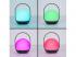 LED lámpatest , hordozható , asztali , 3.3W , RGB , CCT , dimmelhető , fekete , beltéri/kültéri , IP54 , LUTEC CONNECT , CARDI