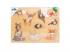 Small Foot - 9 darabos, fából készült puzzle, erdei állatok