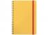 Leitz COSY Soft touch B5 meleg sárga kockás spirálfüzet