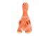 Small Foot  plüss brontoszaurusz, piros, 19 cm