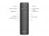 Elemes , távirányító , mágneses , 2.4GHz , 4 zónás , CCT, dimmelhető , fekete , Miboxer (Mi-Light) , C1