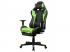 Iris GCH204BE_FT fekete / zöld gamer szék