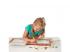 Melissa & Doug: Dinoszauruszos letörölhető rajzoló és mágneses kreatív játékszett