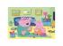 Peppa Malac családi móka 60 db-os Supercolor puzzle - Clementoni
