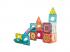 Mágneses panelépítő készlet Marble Run - 78 darabos