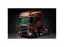 Italeri: Scania R730 V8 fekete-borostyán kamion makett, 1:24