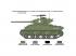 Italeri 1/35 M4A1 SHERMAN tank amerikai legénységgel makett