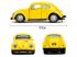 Transformers: Bumblebee VW Beetle autómodell 1/32 - Simba Toys