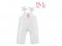 Ma Corolle - Fehér baba overall, 36cm