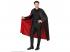 Fekete/piros köpeny - 130 cm unisex felnőtt jelmez